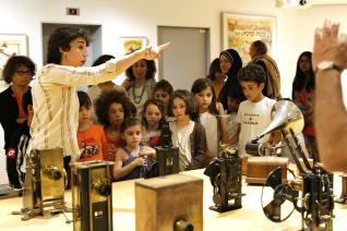 Atelier pour les enfants à la Fondation Jérôme Seydoux-Pathé