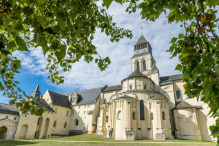 Image décorative : abbatiale, vue générale du chevet © Abbaye de Fontevraud - cl. Sébastien Gaudard