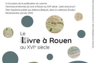 Affiche « Le livre à Rouen au XVIe siècle »