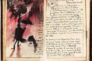 Félix Buhot, correspondance autographe composée de cinquante-six lettres adressées à Alidor Delzant, 1890-1897, Paris, bibliothèque de l’Institut national d’histoire de l’art, Ms 879. - © Photo Michael Quemener/INHA