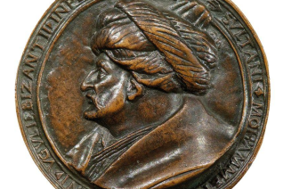 Image décorative : Costanzo da Ferrara (1450?-1524?), Médaille de Mehmet II, Bronze - 1481 - BnF, département des Monnaies, médailles et antiques