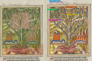 Image décorative : l'IA peut-elle lire un bestiaire ? Annotation humaine vs détection automatique (miniature issue du Bestiaire d'Aberdeen, XIIe siècle)