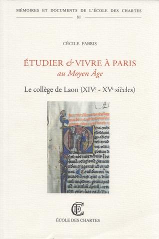 Couverture de « Étudier et vivre à Paris au Moyen Âge » © Énc