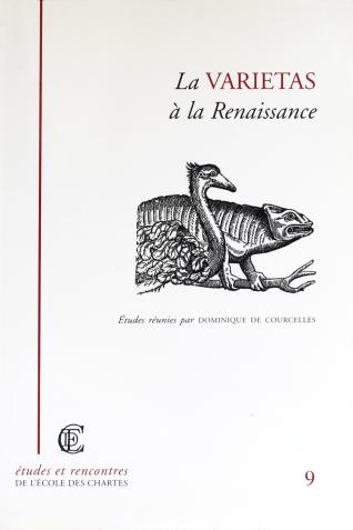 Couverture de « La varietas à la Renaissance » © Énc