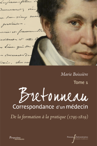 Couverture de Bretonneau. Correspondance d'un médecin