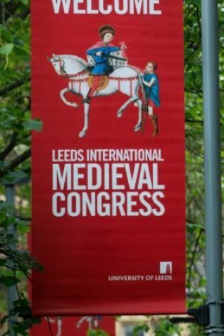 Banderole de l’International Medieval Congress de Leeds
