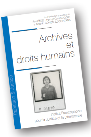 Image décorative : couverture de l’ouvrage Archives et droits humains