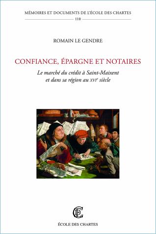 Image décorative : couverture de l'ouvrage "Confiance, épargne et notaires"