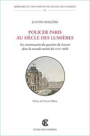 Image décorative : couverture de « Policer Paris au Siècle des Lumières »