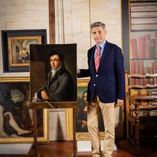 Jean-François Delmas à la bibliothèque-musée l’Inguimbertine de Carpentras