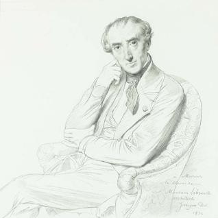 Henri Labrouste, par Jean-Auguste-Dominique Ingres (1852)