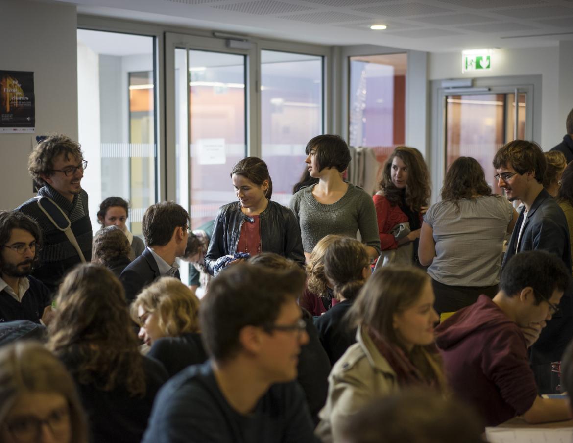 Vue du foyer des élèves et des étudiants