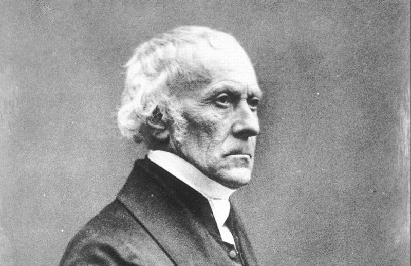 Image décorative : photographie de François Guizot par Félix Nadar (env. 1857)