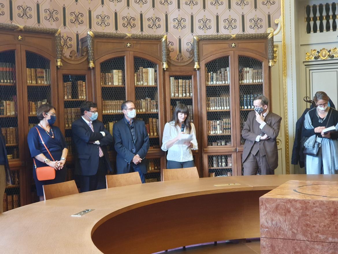 Discours d’Enora Peronneau Saint-Jalmes, lauréate du prix Victor Baubet, le 30 septembre 2021