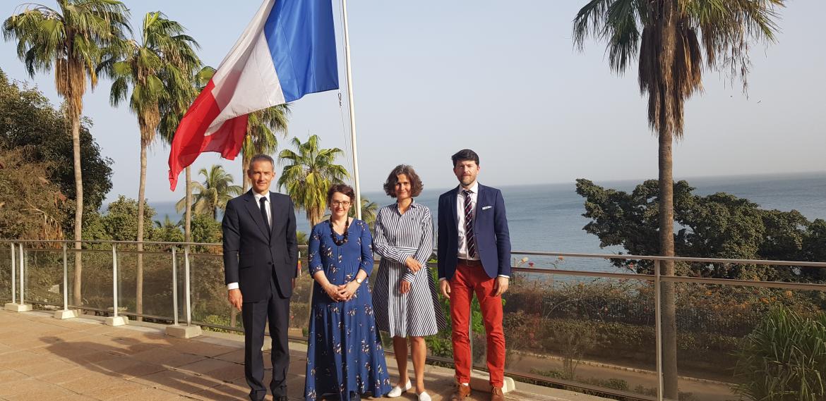 Rencontre avec M. Philippe Lalliot, ambassadeur de France à Dakar