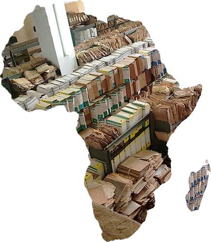 Image décorative : carte de l'Afrique