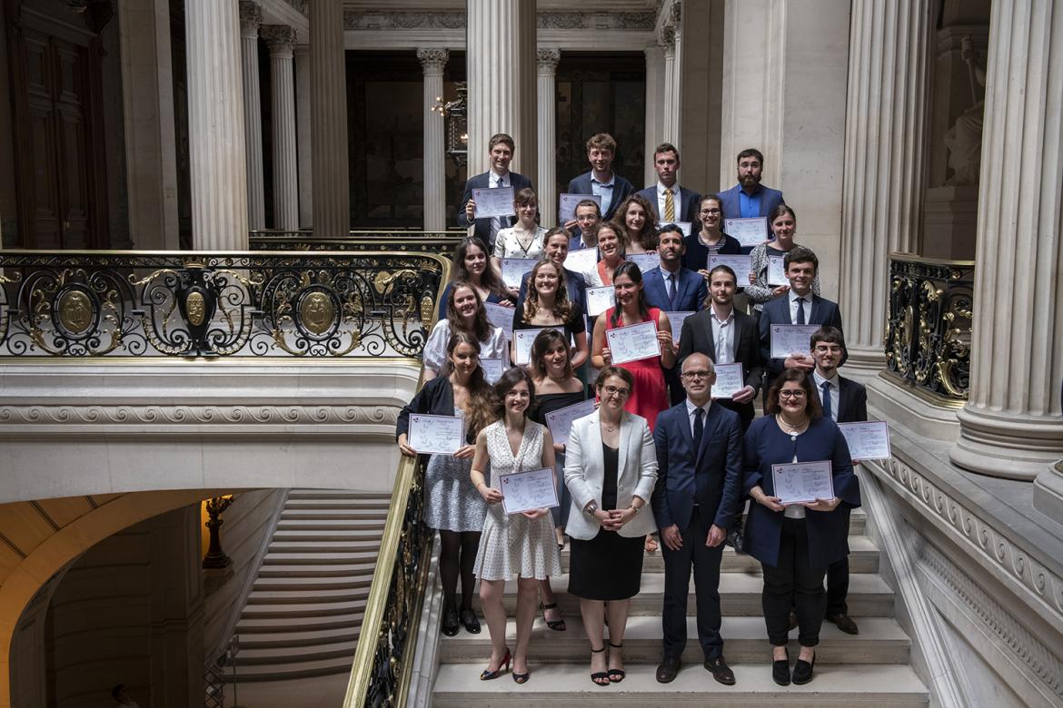 Cérémonie 2019 de remise des diplômes d’archiviste paléographe à la Sorbonne