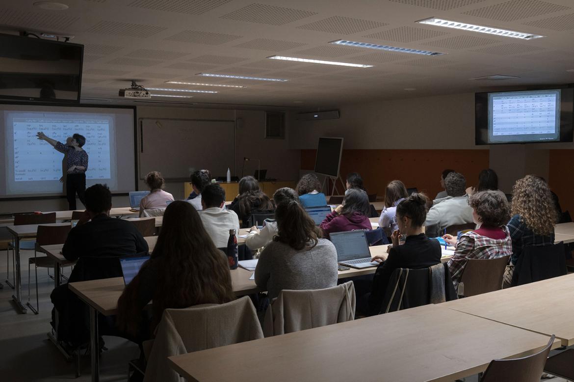 Cours en salle Quicherat