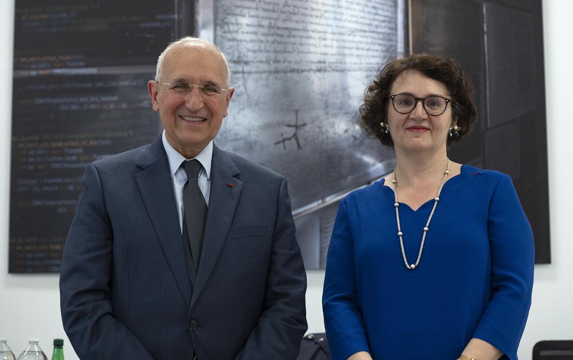 Fabien Sudry et Michelle Bubenicek