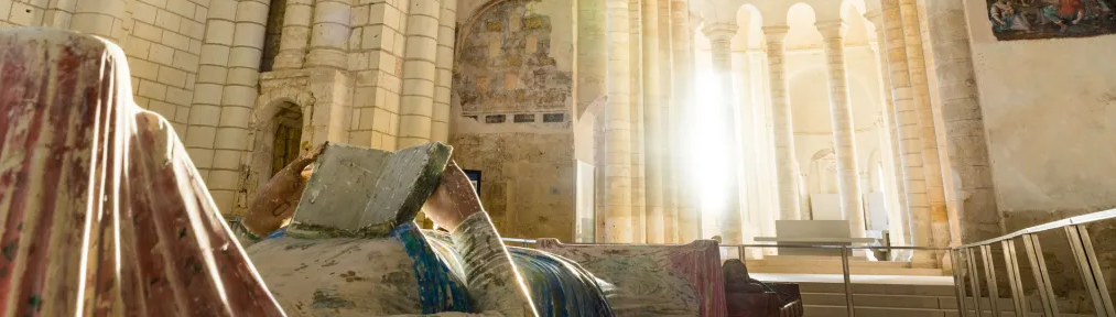 Image décorative : gisant d'Aliénor d'Aquitaine © Abbaye de Fontevraud