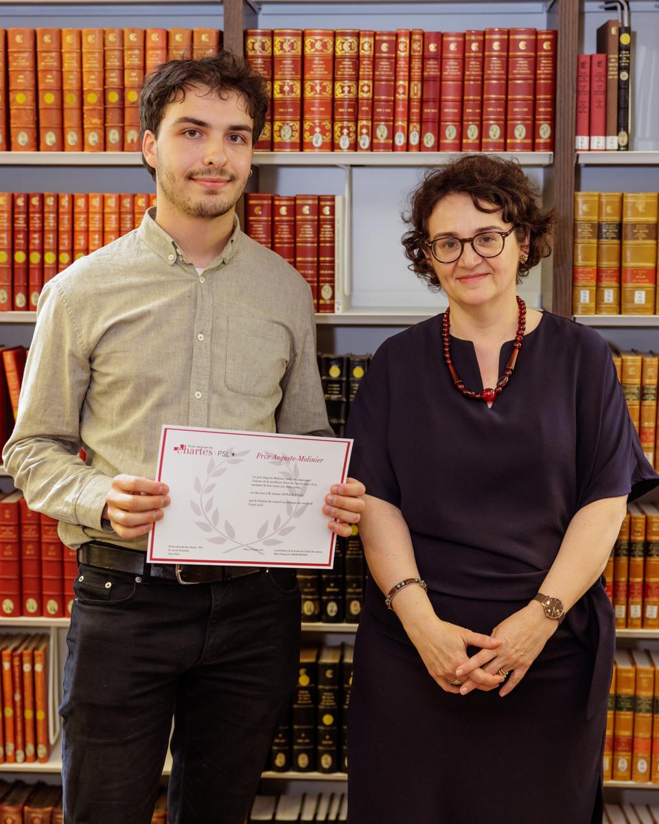Image décorative : Arsène Donada Vidal, lauréat du prix Auguste-Molinier 2025 © ENC - PSL, cl. Frédéric Albert