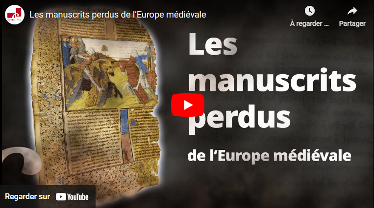 Les podcasts des conférences sur la chaîne Youtube de l'École des chartes - PSL