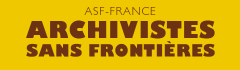 Logo d’Archivistes sans frontières - France