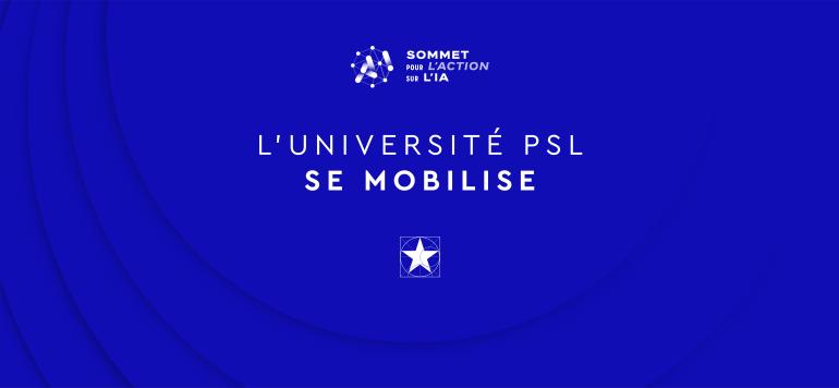 Image décorative : "L'Université PSL se mobilise"