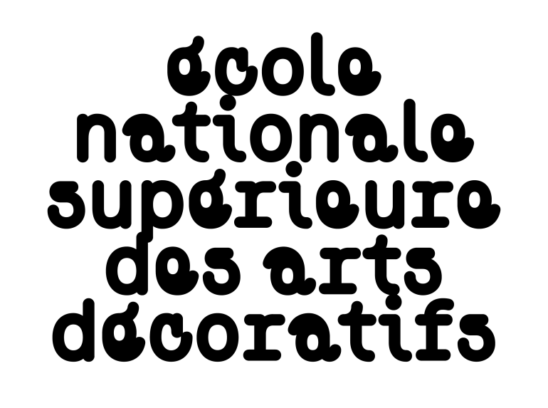 Logo de l'École nationale supérieure des arts décoratifs