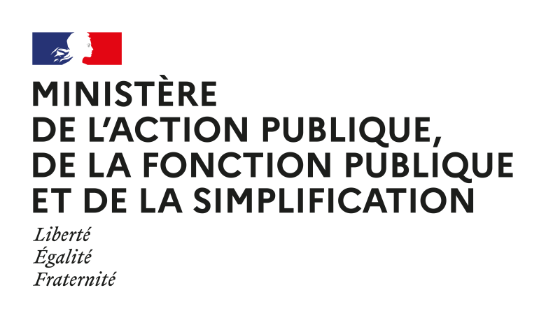 Image décorative : logo du ministère de l’Action publique, de la fonction publique et de la simplification