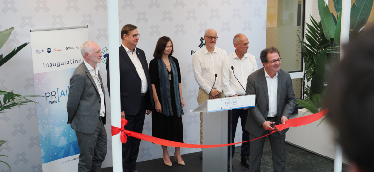 Image décorative : lancement de PR[AI]RIE-PSAI © Université PSL
