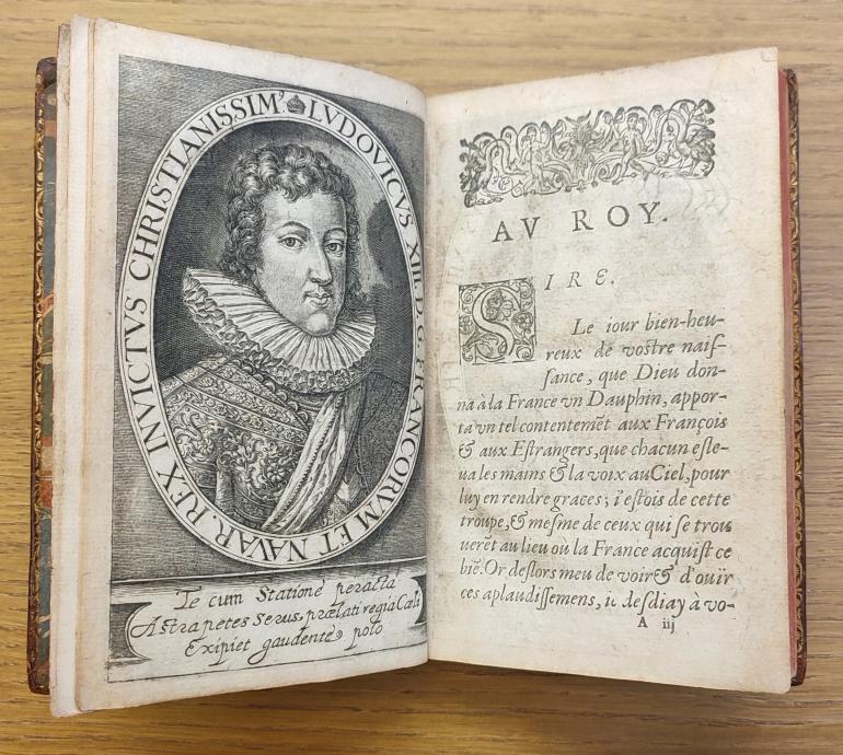 Image décorative : Dédicace au roi Louis XIII dans Le Panthéon et Temple des oracles 