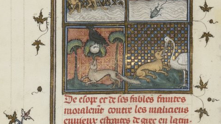 Les fables d'Esope, Bibliothèque de Besançon, Ms 434