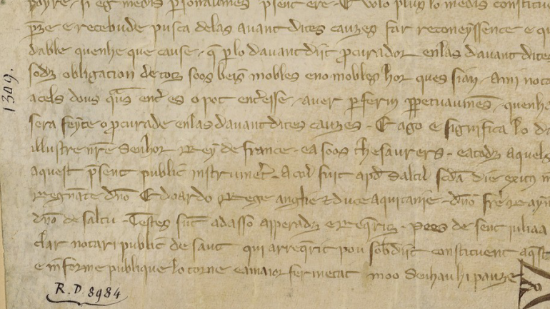 Document concernant l'Histoire de France