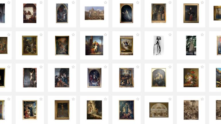 Image décorative : capture d’écran du catalogue en ligne du Centre national des arts plastiques, datant du 8 décembre 2025