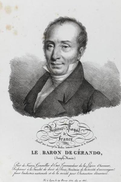 Joseph-Marie de Gérando (1772-1842), par Julien-Léopold Boilly