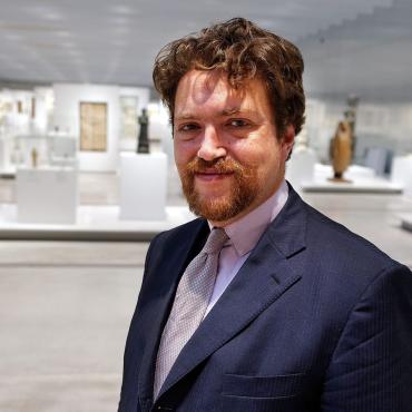 Portrait de Xavier Dectot au musée du Louvre-Lens