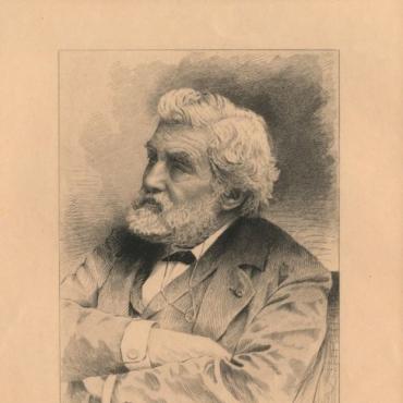 Image décorative : portrait de Léopold Delisle